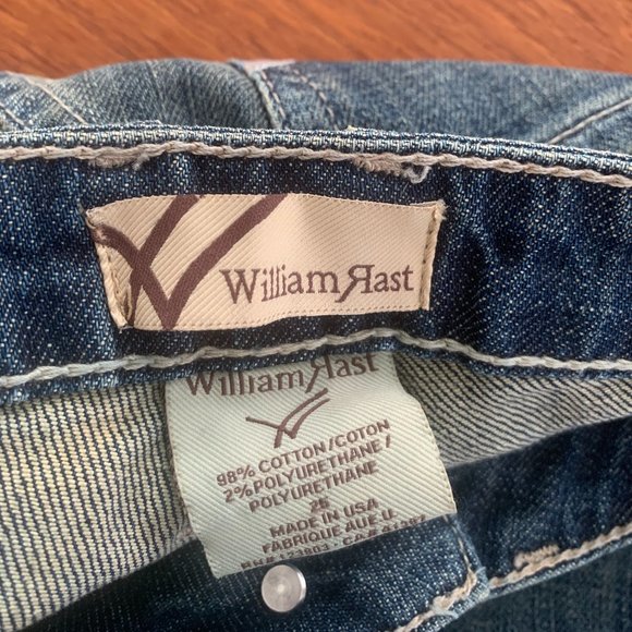 Vintage Low-rise William Rast Flare Jeans - Size 25 - Picture 4 of 4